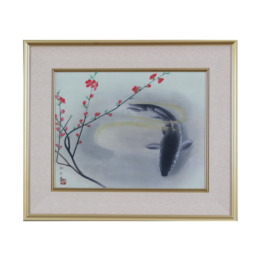 天才画家　速水御舟　作品集大作編　便利堂監修　画集NO  43 【春　池　温】 天才画家 速水御舟 作品集大作編 便利堂監修 画集NO 4 【伊勢