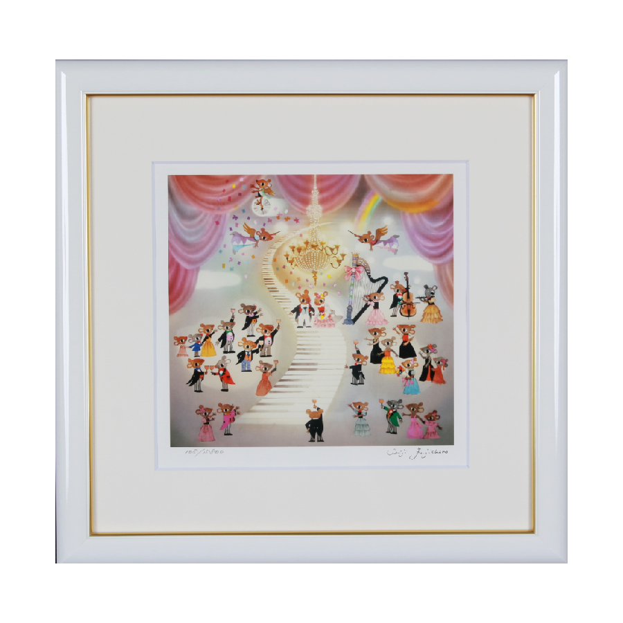 Y 美品 藤城清治 桜島 絵 アート 絵画 ジクレー 鹿児島 風景画 小人 S Y 美品 藤城清治 桜島 絵 アート 絵画 ジクレー 鹿児島 風景画